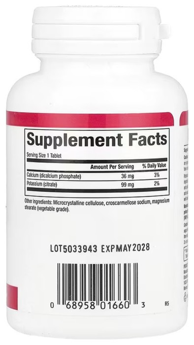 Potassium Citrate 99mg - 90 tabs