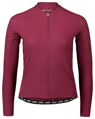 Женское женское с длинным рукавом POC Essential Road W's LS Jersey, Propylene Red