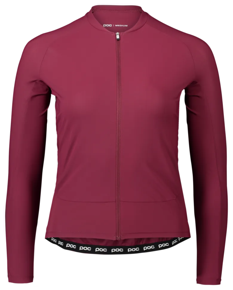 Джерсі жіноче з довгим рукавом POC Essential Road W's LS Jersey, Propylene Red (M)