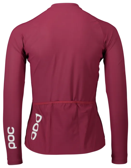 Женское женское с длинным рукавом POC Essential Road W's LS Jersey, Propylene Red