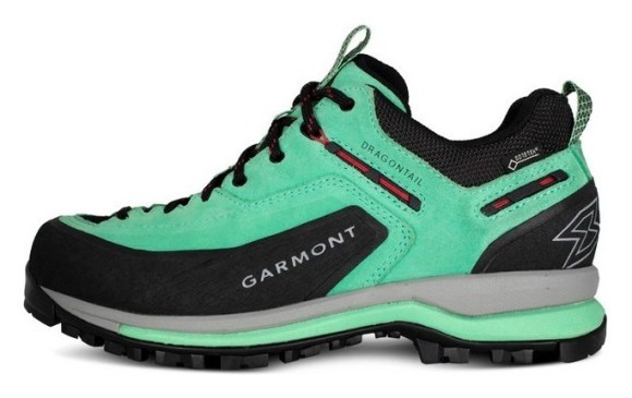 Ботинки трекинговые женские Garmont DRAGONTAIL TECH GTX WMS W 39.5 (6.0UK) Green/black/red (002474)