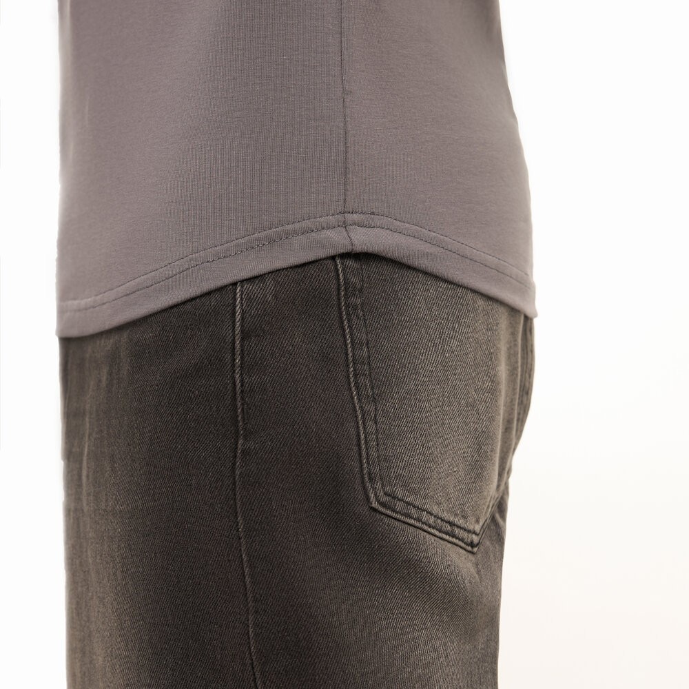 Темно-серый мужской лонгсов Pobedov Dune. Темная серая мужская кофта весна/осень