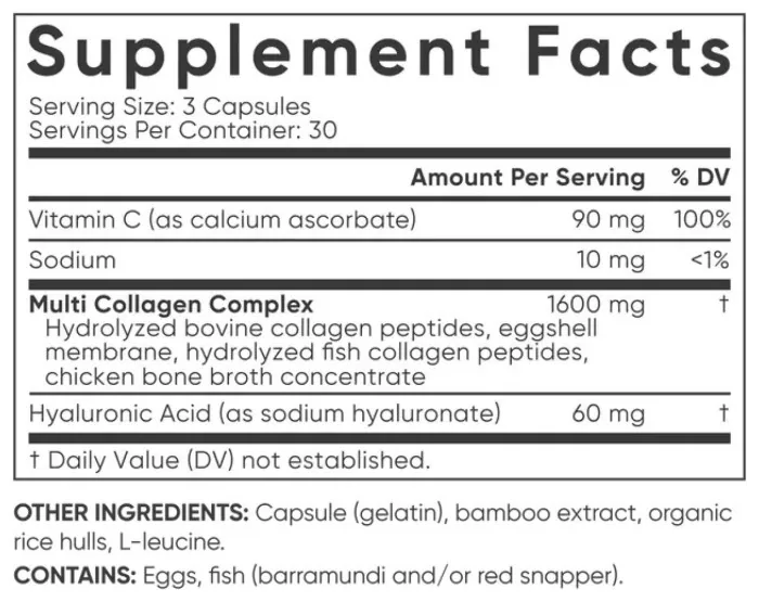 Multi Collagen Complex - 90 caps