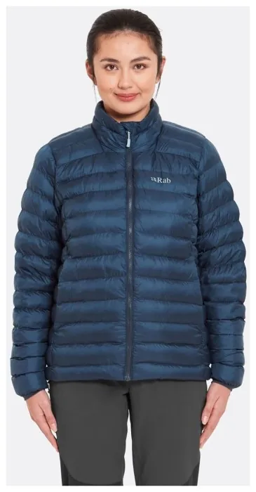 Куртка утеплена жіноча Rab Cirrus Jacket Wmns, Steel