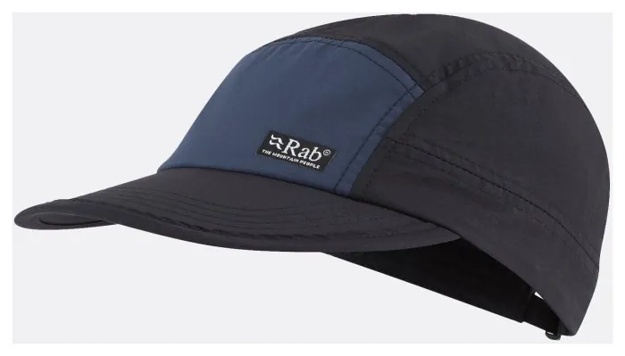 Кепка Rab Vista 5 Panel Cap, Ebony/Tempest Blue, One Size