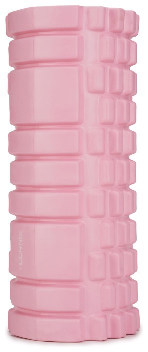 Масажний ролик Cornix EVA 33 x 14 см (валик, роллер) XR-0036 Light Pink