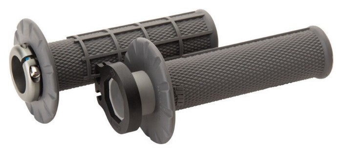 Мото гріпси ODI HALF-WAFFLE MX V2 Lock-On Graphite