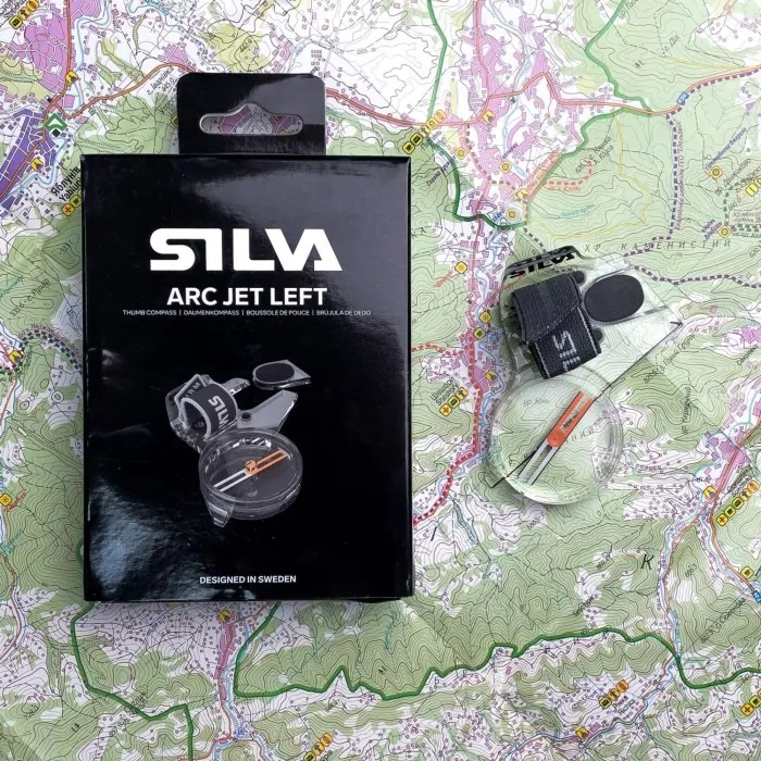 Компас Silva Arc Jet Left для лівої руки