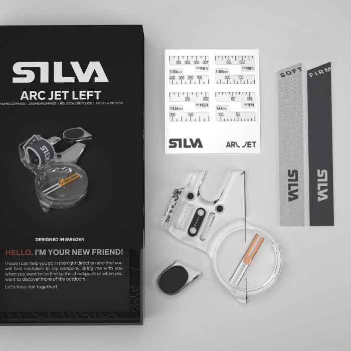 Компас Silva Arc Jet Left для лівої руки