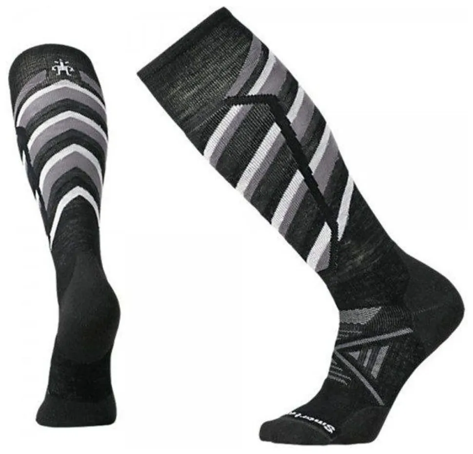 Шкарпетки чоловічі Smartwool PhD Ski Medium Patternt Black, р. XL (SHM_SW 15036.001-XL)