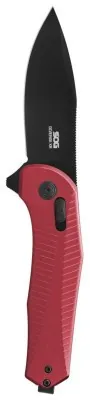 Ніж складаний SOG Diverge XR Drop Point, Dark Red/Black