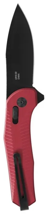 Ніж складаний SOG Diverge XR Drop Point, Dark Red/Black