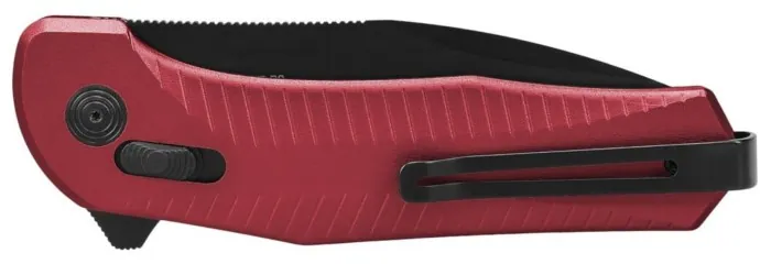 Ніж складаний SOG Diverge XR Drop Point, Dark Red/Black