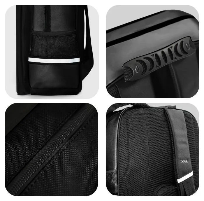 Рюкзак Sobi Pixel Kids SB9701 Black с LED экраном
