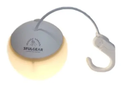 Ліхтар кемпінговий 3F Ul Gear DDW2000 charge version white