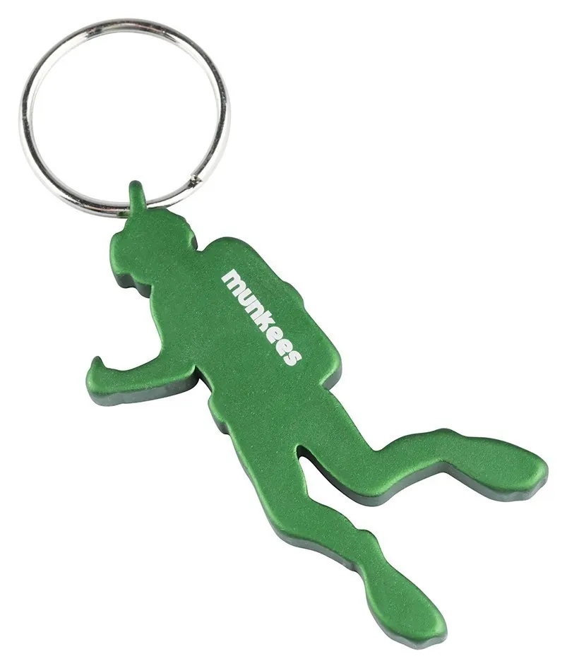 Munkees 3524 брелок-відкривачка Diver green (3524-GR)