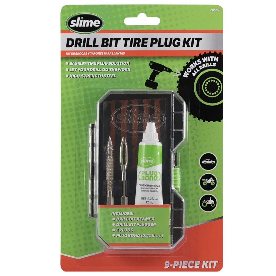 Ремкомплект для безкамерки Slime Tubeless Tire Plug Drill Bit Kit (SPT_20502)