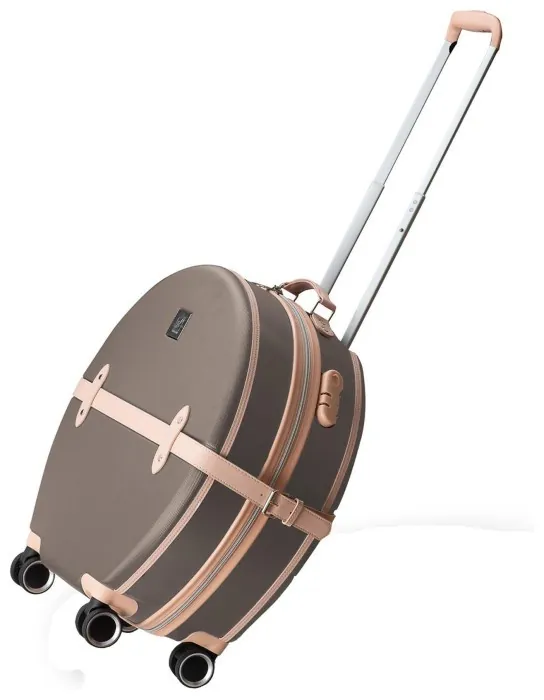 Валіза Semi Line 24" (M) Brown/Pink Cream (T5673-3)