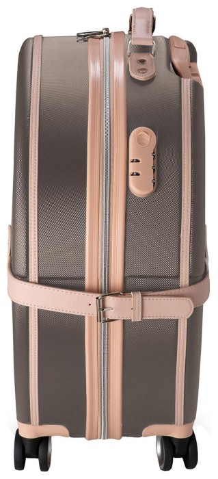 Валіза Semi Line 24" (M) Brown/Pink Cream (T5673-3)