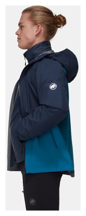 Куртка для туризму Mammut ( 1010-30870 ) Alto Light 3 in 1 HS Hooded Jacket 2025, укр, укр