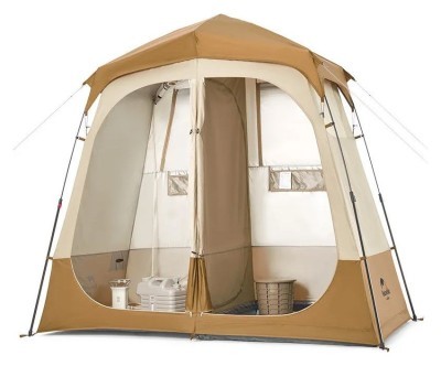 Душовий намет зонований Naturehike NH22ZP006, коричневий