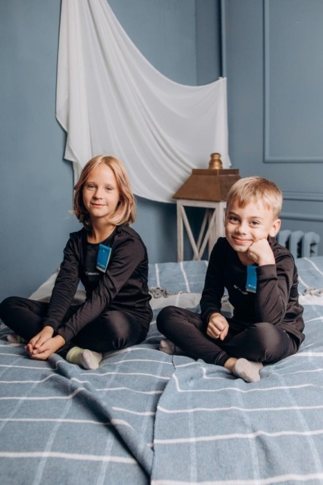 Термобілизна для дівчаток ROU, чорна