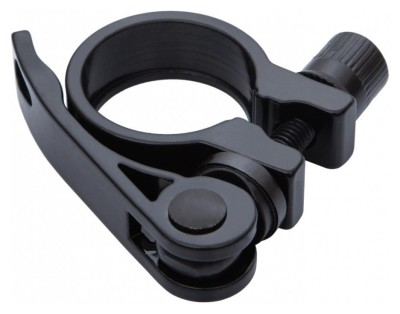Хомут п/сед Алюмiнiй 28.6мм чорний під ексентрик