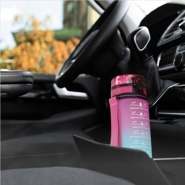Бутылка для воды спортивная 4FIZJO 500 мл Pink/Sky Blue (P-5905973400749)