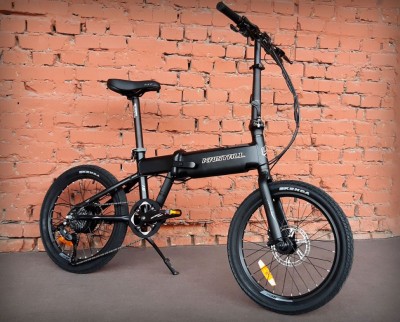 Велосипед електричний 20" Kristall F20 250W складаний Black-Grey
