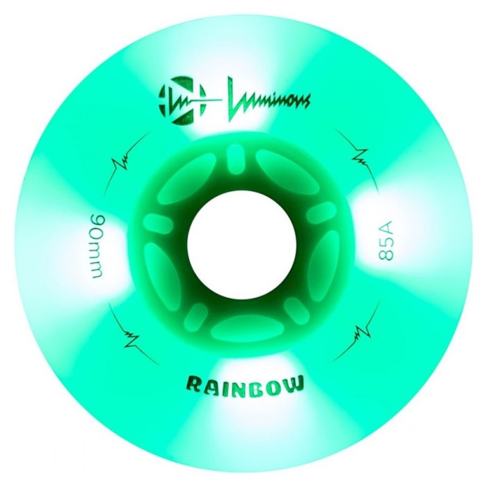 Веселкові колеса світяшки FR Luminous Rainbow 84mm 6-pack