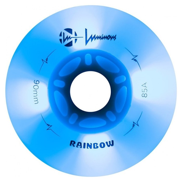 Веселкові колеса світяшки FR Luminous Rainbow 84mm 6-pack
