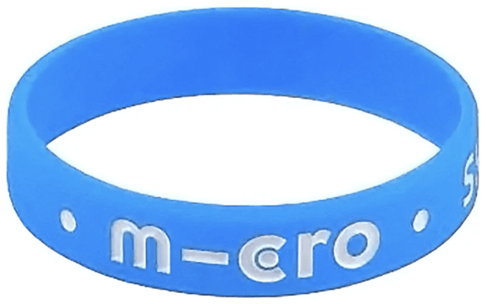 Силиконовий браслет Micro Bracelet blue, укр, укр