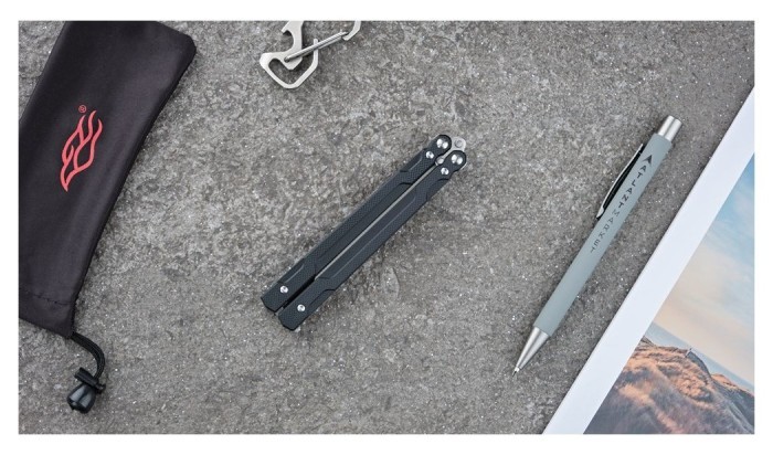 Нож-бабочка (балисонг) Ganzo G766-BK