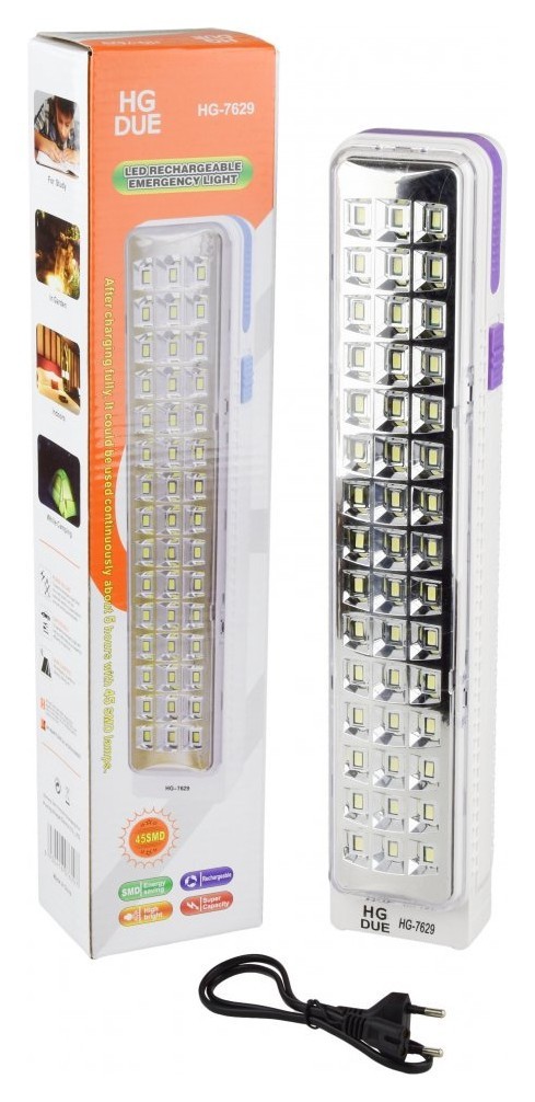 Лампа HG-7629, 2400 мАг., компактний ліхтар на 45 лампочок Maraton