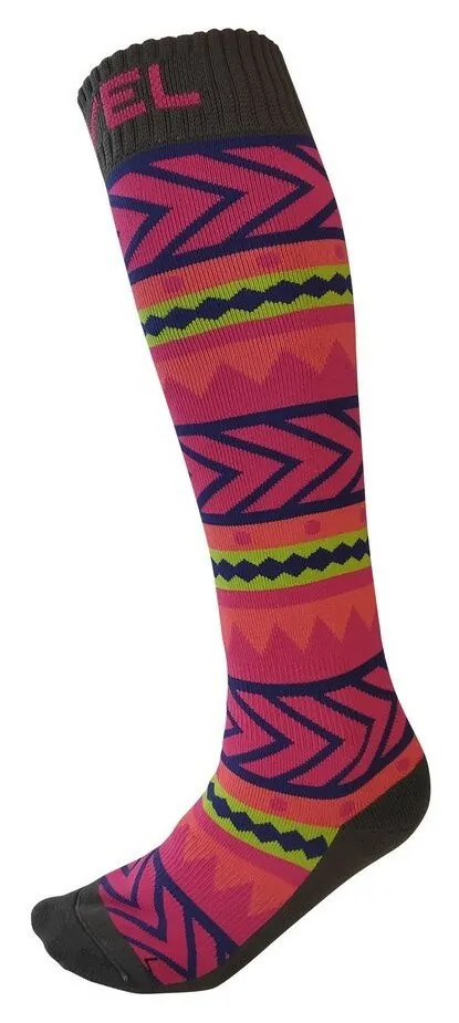 Носки сноубордичні жіночі Level HERRINGBONE 35-38 Fuchsia (LSBS20W2D) (39-42 fuchsia)
