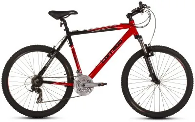 Велосипед CORRADO 26 MTB AL KANIO 2.1, Черно-красный