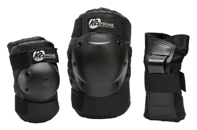 Захисний комплект для роликових коньків K2 PRIME M PAD SET L Black (3041500) (XL Чорний)