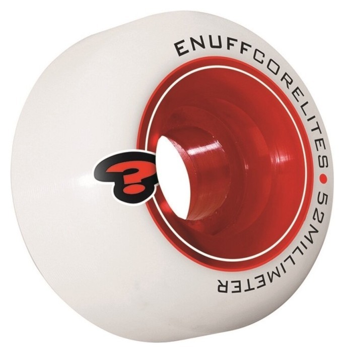 Колеса Enuff Corelites 52 mm white-red, укр, укр