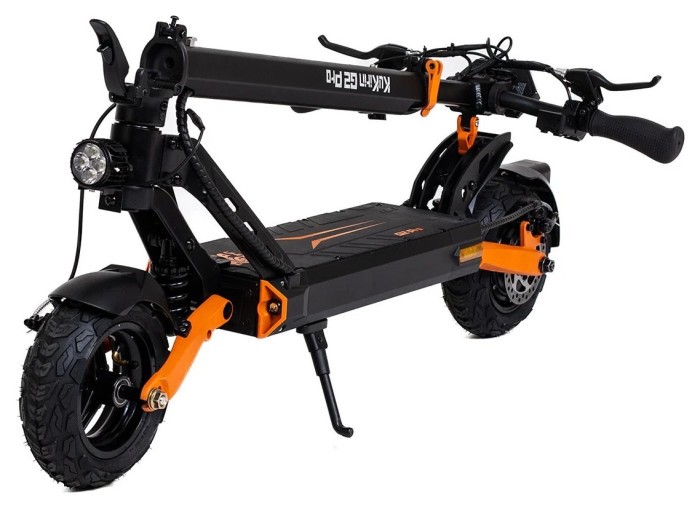 Kugoo Kirin G2 PRO 2025 Електроскутер з сидінням (600W, 15Ah, 48V), чорний, укр, укр