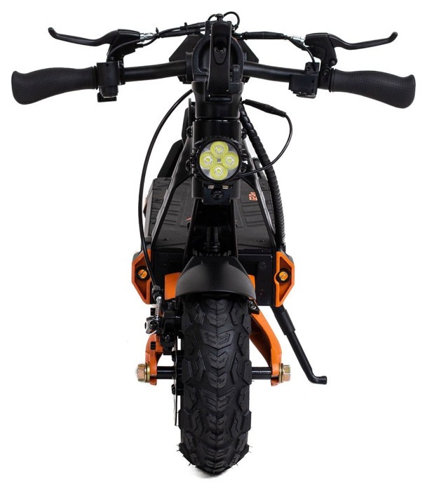 Kugoo Kirin G2 PRO 2025 Електроскутер з сидінням (600W, 15Ah, 48V), чорний, укр, укр