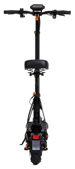 Kugoo Kirin G2 PRO 2025 Електроскутер з сидінням (600W, 15Ah, 48V), чорний, укр, укр