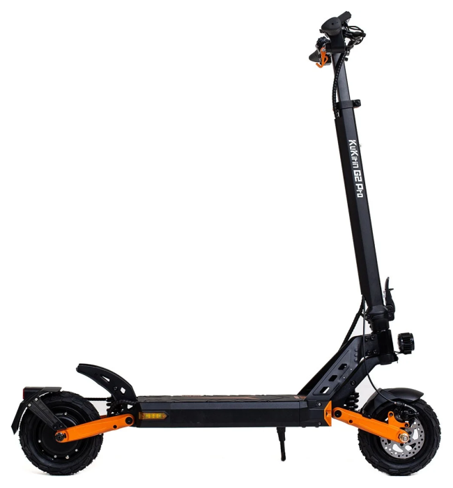 Kugoo Kirin G2 PRO 2025 Електроскутер з сидінням (600W, 15Ah, 48V), чорний
