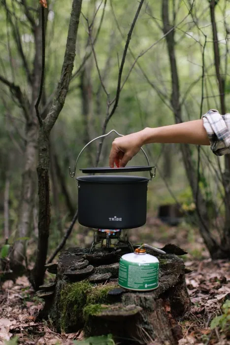 Казанок Tribe Pot 4 л Alu алюминиевый T-FH-0041-grey