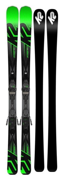 Лежи горные (комплект) K2 IKONIC 80+M3 11 TCX LIGHT 170см Black/green (10B0007.140.1+10B1006.140.1)