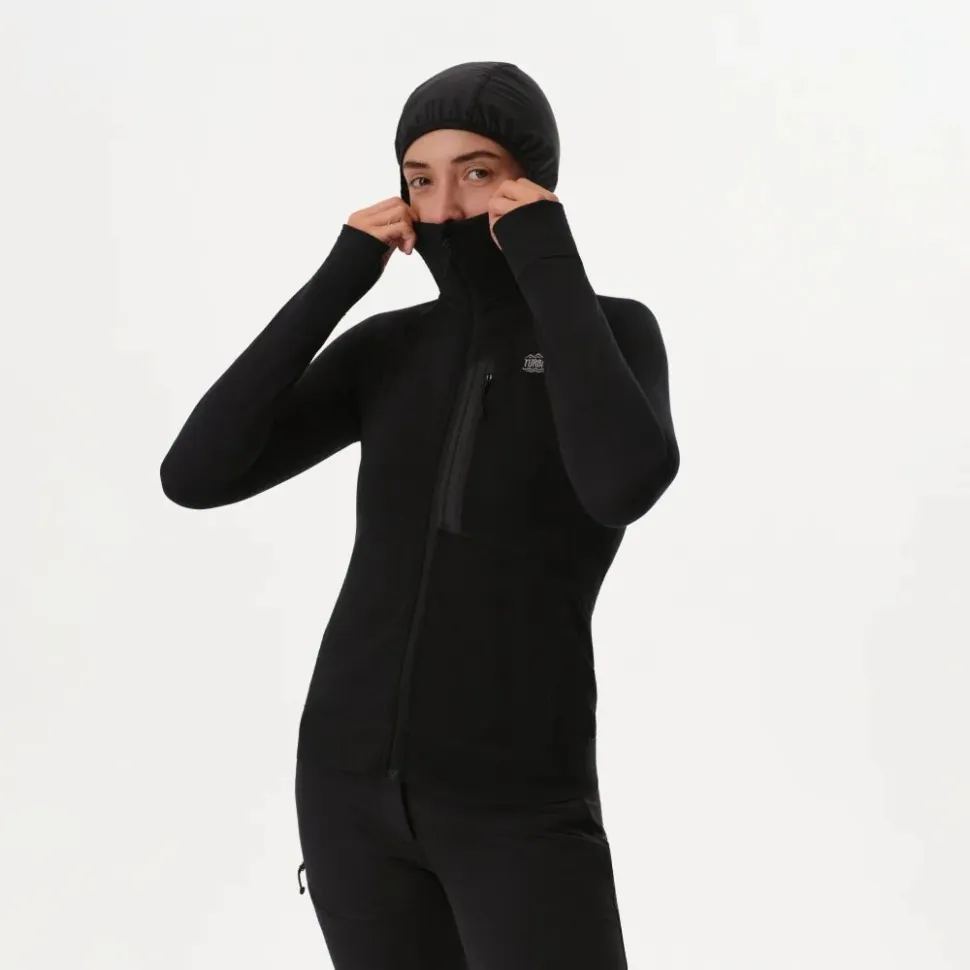Флісова кофта Turbat Ilma Hood Wmn (XS Jet black)