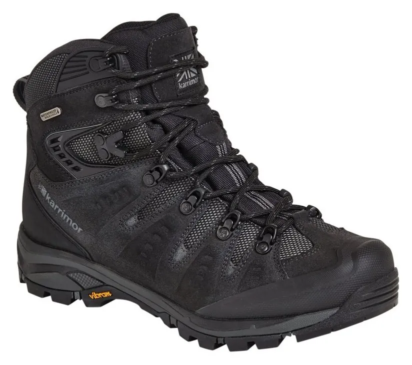 Черевики трекінгові чоловічі Karrimor KSB INTREPID WEATHERTITE M 41 (7.0UK) Black sea (K958) V (7.0UK (41) 255мм black sea)