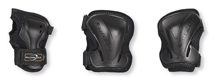 Защитный комплект Rollerblade EVO GEAR 3 PACK XS Black (068P0700)