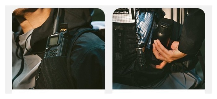 Рюкзак туристичний Naturehike Helium CNK2300016, 30+5 л, білий