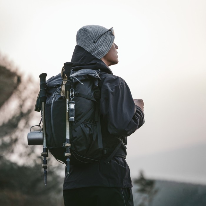 Рюкзак туристичний Naturehike Helium CNK2300016, 30+5 л, білий, укр, укр