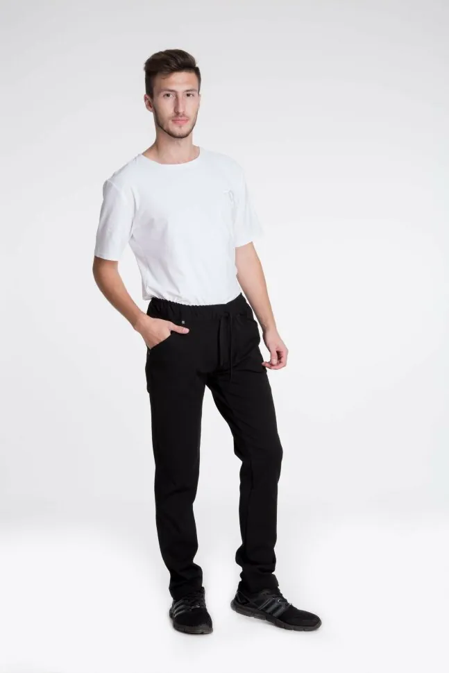 Чоловічі штани Rich Sport Elation XL Black Gold (X-Large Чорний)